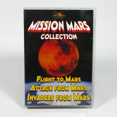 Mission Mars Collection / Flight To / Attack From / Invaders From (3 DVD Set) - Image 1 of 4