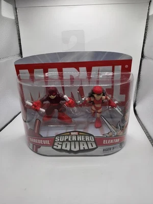 Marvel Super Hero Squad 2 Pack Daredevil & Elektra - ¡Nuevo y sin abrir! Foto 1 de 4