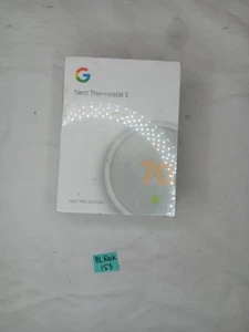 Google Nest Thermostat E T4001ES Programmable Thermostat White - Picture 1 of 4