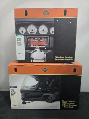 Harley Davidson Wireless Headset Interface Module & Boom Audio 10S Bluetooth... - Image 1 of 4