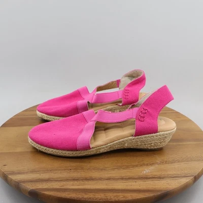 Sandalias de tacón para mujer Me Too rosa talla 7 W Foto 1 de 4
