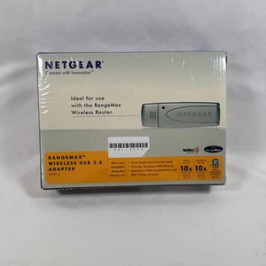 NEW - NETGEAR RangeMax WPN111 Wireless USB 2.0 Adapter - Picture 1 of 9