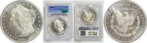 1880-S $1 Morgan Dollar PCGS MS-66. CAC - Picture 1 of 3