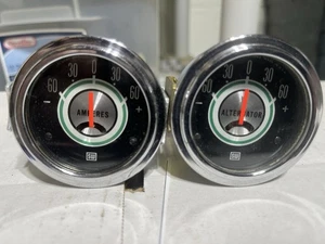 1968 stewart warner  SHELBY GT-350 GT-500 Console Gauge Amperes - Bild 1 von 4