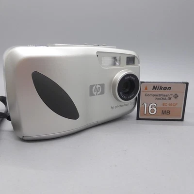 HP Digital Camera Photosmart 318 2.3MP Silver Tested - Image 1 of 4