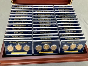 Lot 39 US Presidents 117 Coins $1 2007-2016 S P D Mint San Francisco Proof - Picture 1 of 16