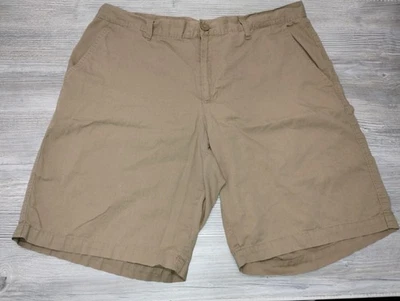 Columbia Flat Front Chino Canvas Shorts Men's 36/10 - Image 1 of 3