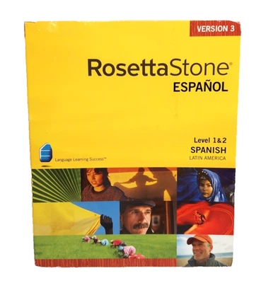 ROSETTA STONE Italian Italiano Version 3 Level 1 & 2  - Image 1 of 4
