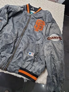Chaqueta de bombardero vintage años 90 Raider NFL Campri Teamline para hombre L gris - Imagen 1 de 12
