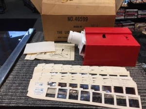 Lionel 46599 Vintage Projector w/24 Original Slides Mint w original box 1960'S - Picture 1 of 12