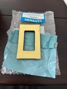 Lutron - NT-R3-NFB-BB - Bright Brass Single Gang Nova T - Bild 1 von 1