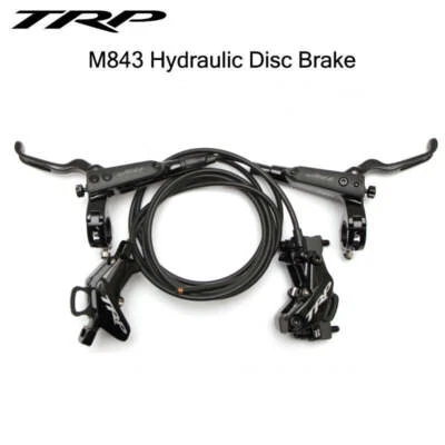 TRP Trail EVO HD-M843 4 Piston Hydraulic Disc Brake Set MTB - Image 1 of 3