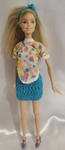 Barbie Doll 11.5" Mattel Toy Blonde Hair Paintd Blue Eye 2009 Articulated #1186  - Picture 1 of 9