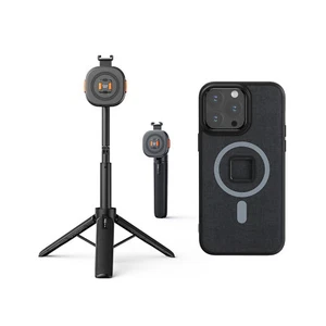 VRIG Magnetic Selfie Stick Mini Tripod w/ Quick Release Phone Case for iPhone - Picture 1 of 21
