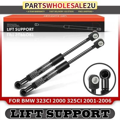 2x Puntales de amortiguador de soporte de elevación superior convertibles para BMW 325Ci 2001-2006 330Ci 335i Foto 1 de 4