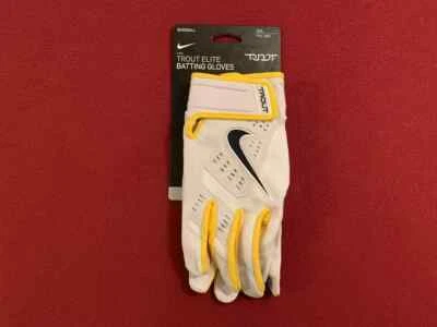 Guantes de bateo de béisbol Nike Michigan Wolverines Trout Elite talla 2XL NUEVOS Foto 1 de 4