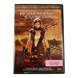 Resident Evil: Extinction (DVD, 2008) 2 Disc Limited Edition, Action, Larter - Picture 1 of 5