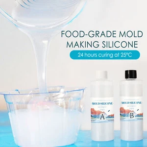 Silicone Mold Making Kit Translucent Liquid Molding Silicone Set for DIY Casting - Picture 1 of 13