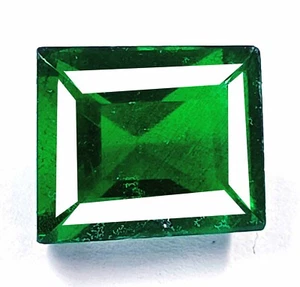 AESTHETIC 13.30 CT GREEN DOUBLET QUARTZ EGL CERTIFIED EMERALD CUT LOOSE GEMSTONE - Picture 1 of 9
