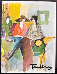 Itzchak Tarkay Werke auf Papier Buch mit 3 Lithographien KUNST - Bild 1 von 5