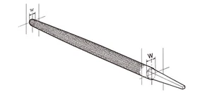 TSUBOSAN Steel File Second Cut 013 Round Type 6" - 16"  made in japan - Picture 1 of 7