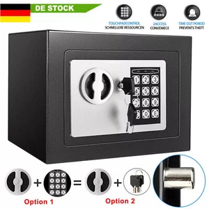 Safe Tresor Feuerfest Möbeltresor Dokumententresor Geldschrank Wandtresor 4.6L - Bild 1 von 11