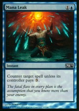 Mana Leak Foil | NM | M12 | Magic MTG