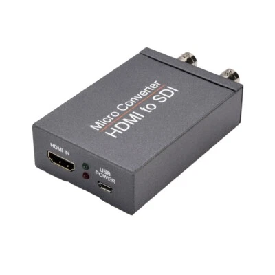 Micro HDMI to SDI Converter Adapter with loop out, Support 3G HD SD SDI 1PCS - Image 1 of 4