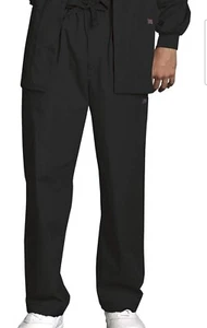 Medical Cargo Pants for Men Workwear Originals Zipper for Men 4000 Sz 3XL Black - Picture 1 of 15
