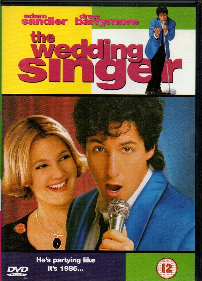 The Wedding Singer (DVD, 1999) Adam Sandler & Drew Barrymore - Image 1 of 1