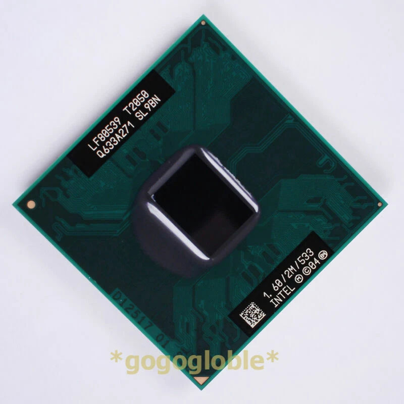 Working For Intel Core Duo T2050 1.6 GHz Dual-Core SL9BN CPU Processor - Image 1 of 1