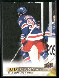 2022-23 Upper Deck UD Canvas Mika Zibanejad New York Rangers #C55 - Picture 1 of 2
