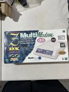 MultiTech MT1932ZDX Multimodem ZDX External Analog Fax Modem 19.2 Kbps W/ Box - Picture 1 of 7
