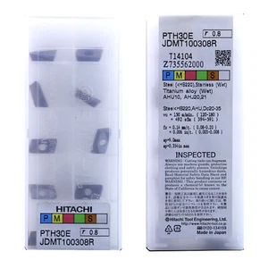 HITACHI JDMT100308R JP4020 CNC Blade New⊕IK - Picture 1 of 4