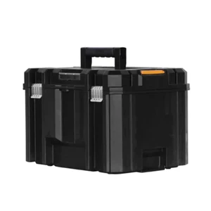 TSTAK VI 17" Stackable Deep Tool Storage Box - Durable Organizer, new - Picture 1 of 11