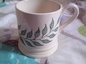 RARE VINTAGE BRIDGEWATER HALF PINT TANKARD TWININGS ORGANIC MUG, - Picture 1 of 6