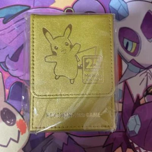 Japanese Golden Box Pokemon 25th Anniversary Deck Case New/Sealed  - Bild 1 von 1