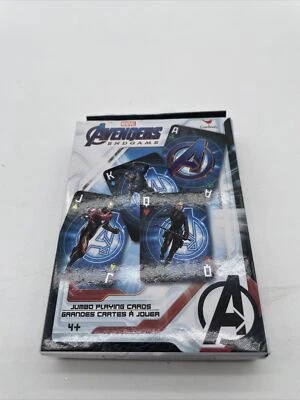 Marvel Universe : Avengers Endgame Jumbo Playing Cards - New 2020 - Image 1 of 3