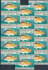 [P5535] Papua New Guinea 2003 Fish good stamps (15) very fine MNH