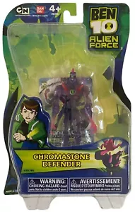 Figura de acción Ben 10 Alien Force Chromastone Defender 4" NUEVA 2010 Bandai rara - Imagen 1 de 2