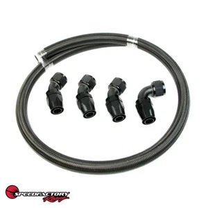 SpeedFactory Tucked Radiator -16AN Hose & Fitting Kit for K/J-Series (SF‑06‑ - Picture 1 of 1