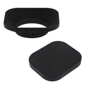 43mm Square Metal Lens Hood for Leica X / Typ 113 and Leica X Vario / Type 107 - Picture 1 of 10
