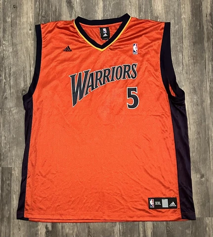 Vintage Baron Davis Golden State Warriors Jersey Men's 2XL Orange READ Cover