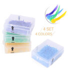 4 Farben 4 Größen Dental Kunststoff Poly-Keile Zahnloch 400 Stück/Box