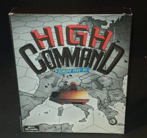 Juego de computadora de colección High Command Europa 1939-45 Segunda Guerra Mundial caja grande - Imagen 1 de 3