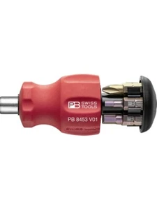 PB Swiss Insider Stubby Pocket Tool w/Integrated Bit Magazine (PB 8453.V01) - Picture 1 of 12