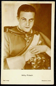 RPPC 1920s Actor Willy Fritsch Germany UFA Ross Verlag Real Photo Postcard - Picture 1 of 2