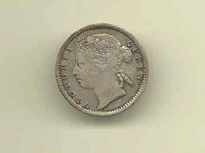 MONEDA DE PLATA QV Mauricio 1899 VEINTE CENTAVOS EXCELENTE ESTADO ENVÍO GRATUITO EE. UU. - Imagen 1 de 2
