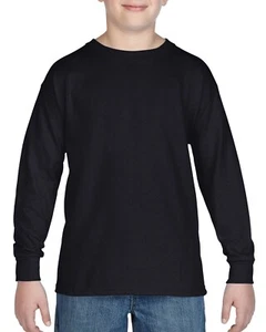 Gildan Youth Heavy Cotton�Long Sleeve T-Shirt - Picture 1 of 35