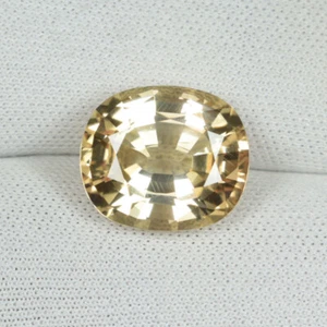 4.23Cts Beautiful Luster "Autumn" Natural Peach Tourmaline Cushion Cut..!!!! - Picture 1 of 2